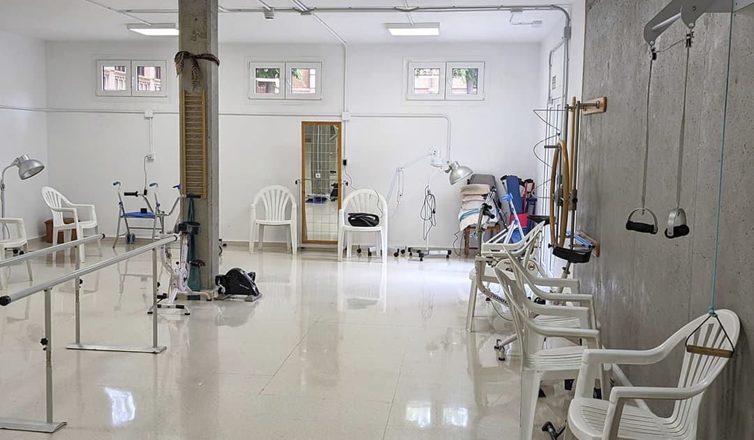 gimnasio de la residencia el refugio